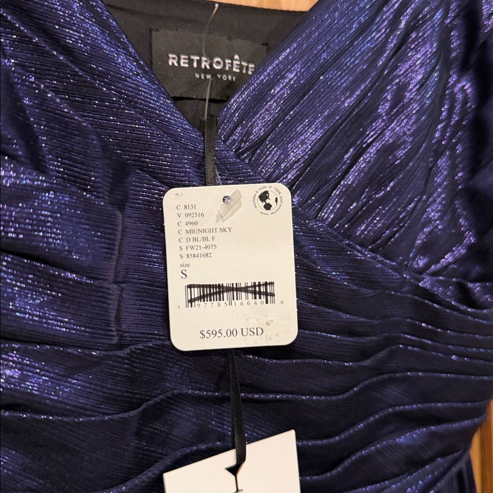 Retrofete Metallic Maxi Dress - Picture 10 of 12